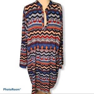 Indulge by Gigi Apparels Multicolor Shift, 2X